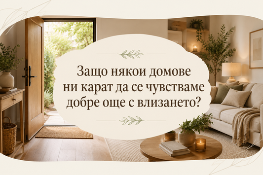 Защо някои домове ни карат да се чувстваме добре още с влизането?