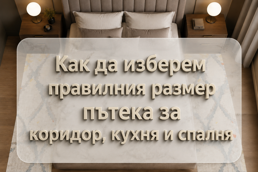 Как да изберем правилния размер пътека за коридор, кухня и спалня