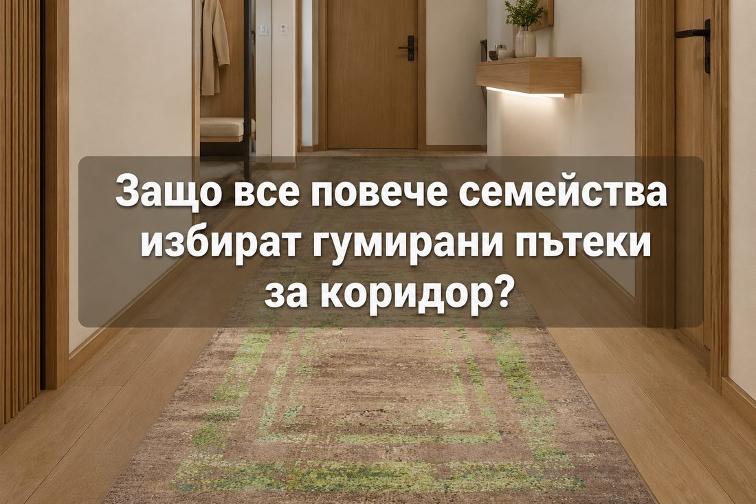 Защо все повече семейства избират гумирани пътеки за коридор?