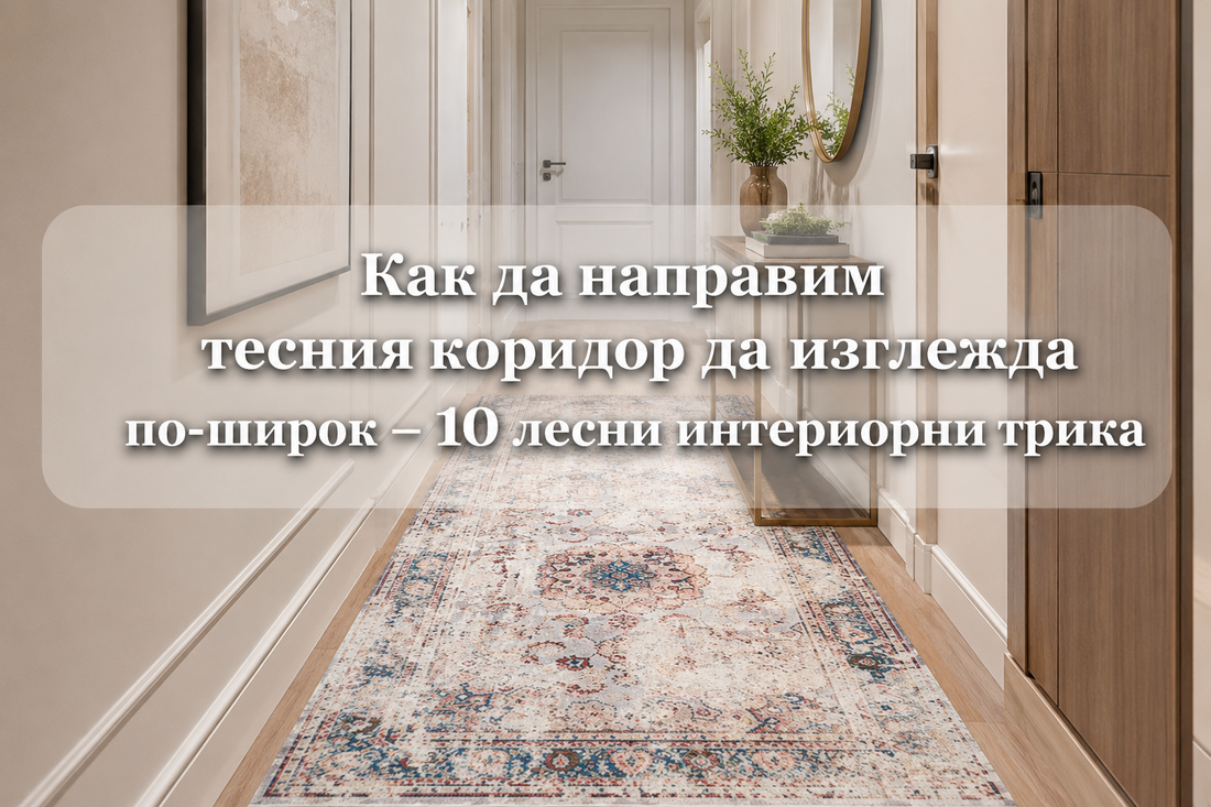 Как да направим тесния коридор да изглежда по-широк – 10 лесни интериорни трика