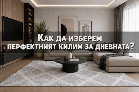 Как да изберем перфектният килим за дневната?