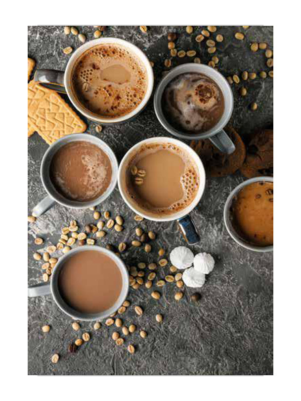 Килим за кухня кафе в сиво – перящ и противоплъзгащ