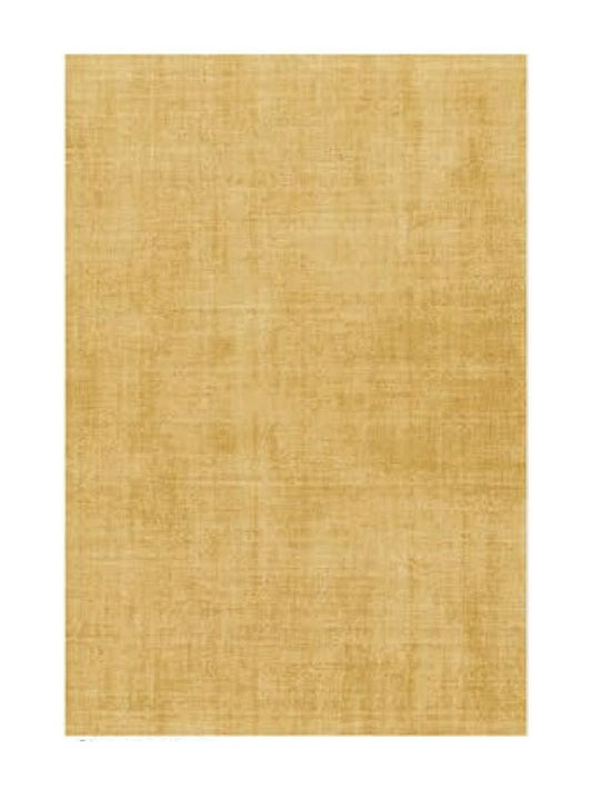 Едноцветен килим в жълто – противоплъзгаща подложка